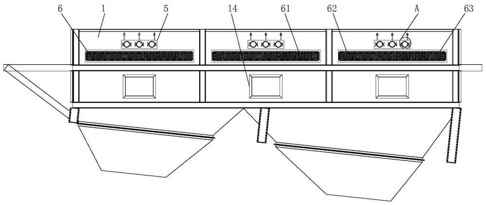 Fine sand roller screening machine and control system thereof