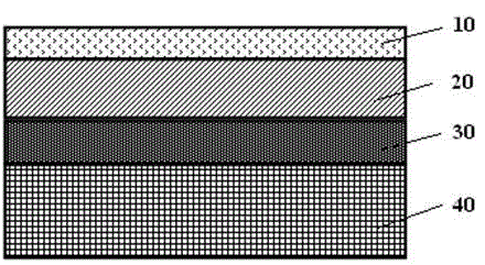 Self-adhesion label for laser etching and preparation method thereof