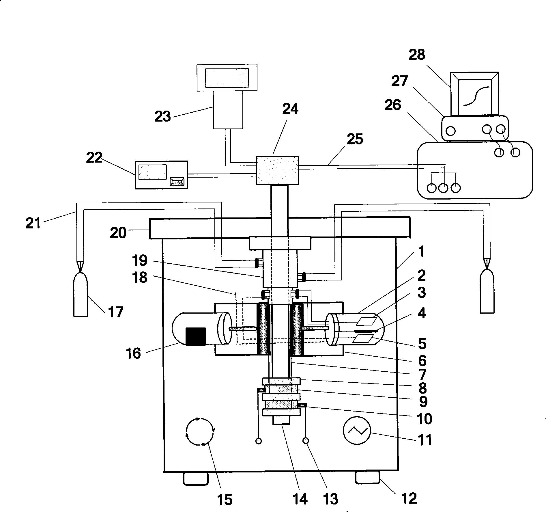 Device and method for hypergravity electrochemical reaction