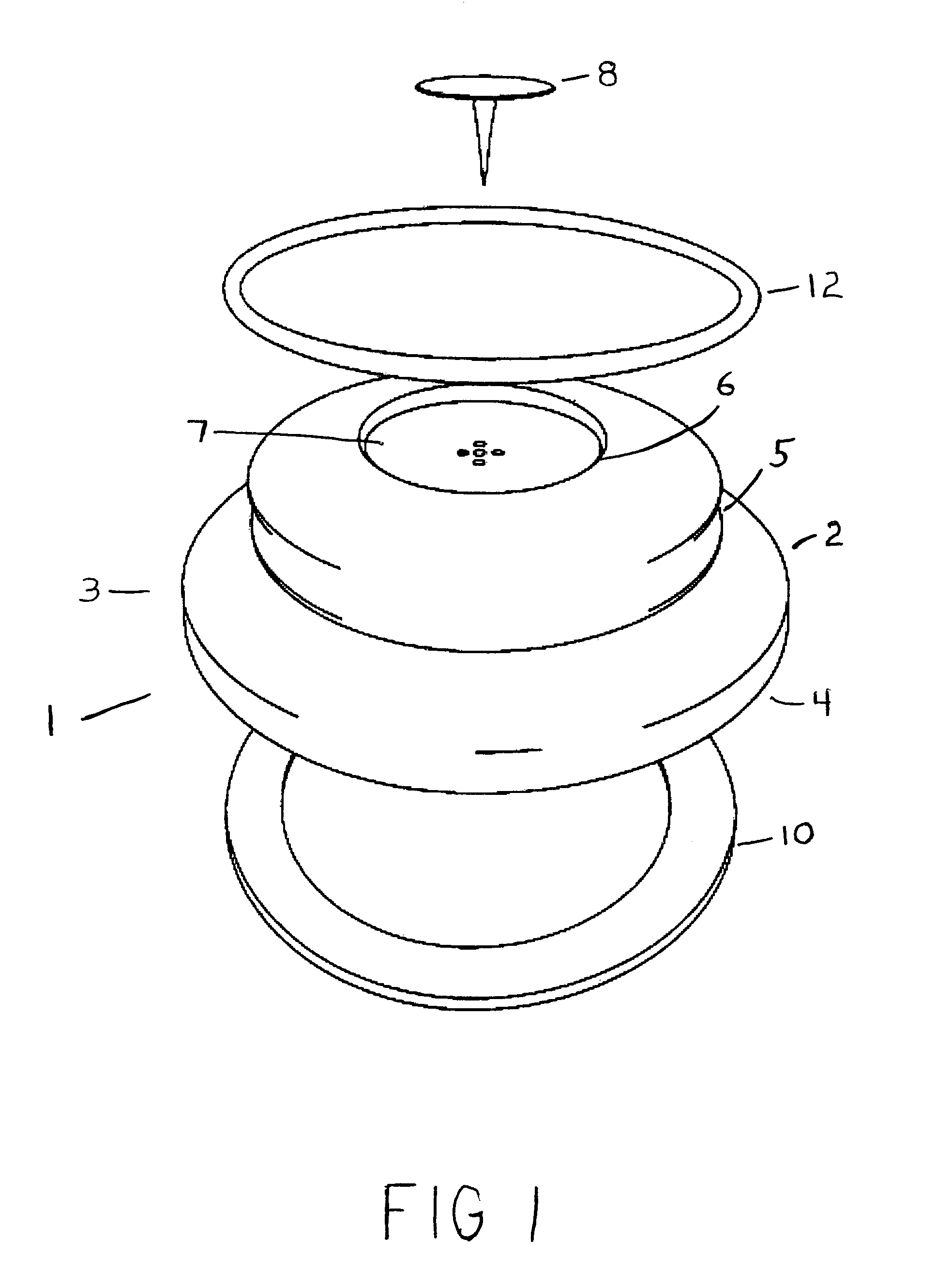 Portable testing apparatus for electrical insulating gloves