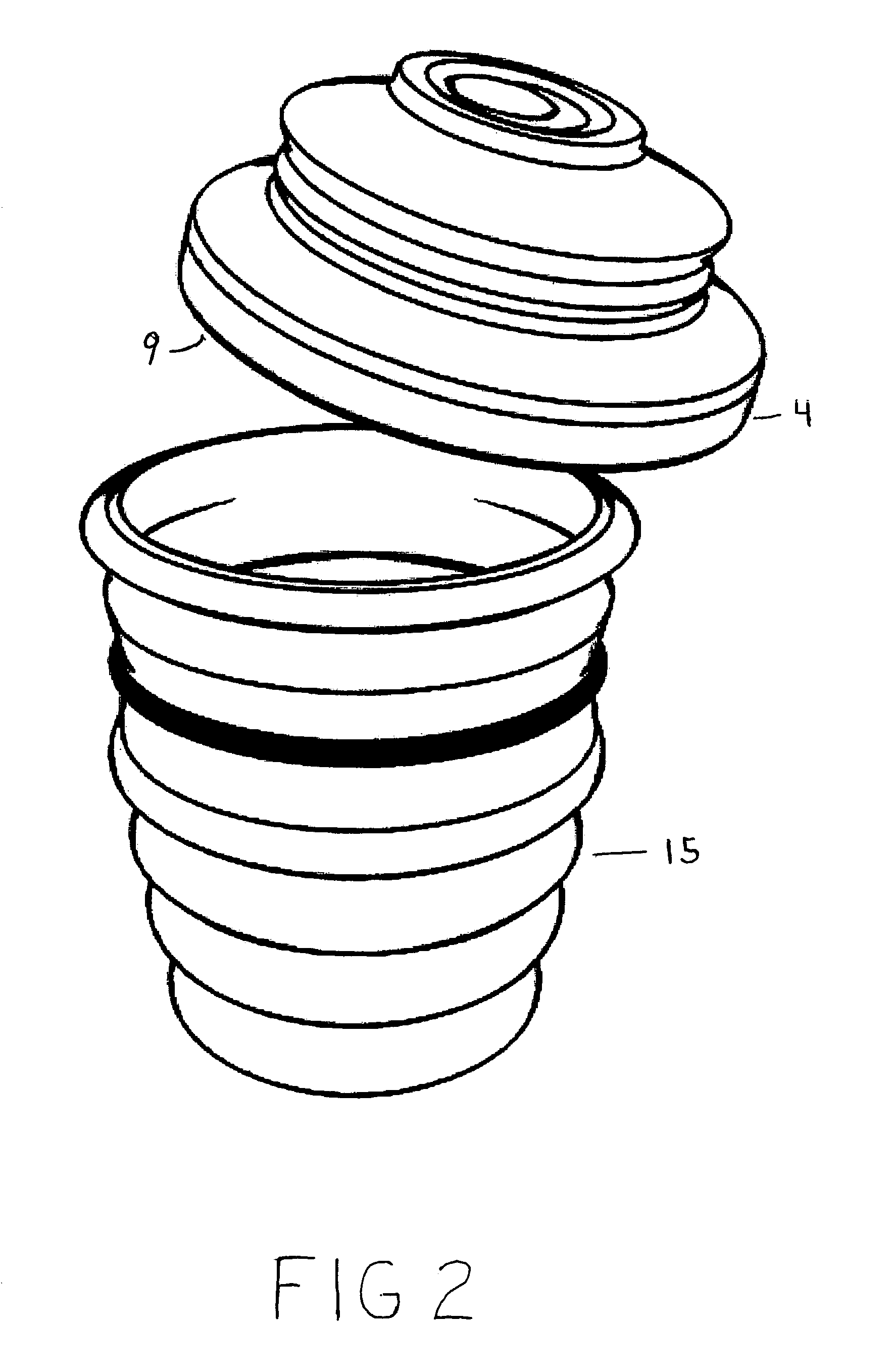 Portable testing apparatus for electrical insulating gloves