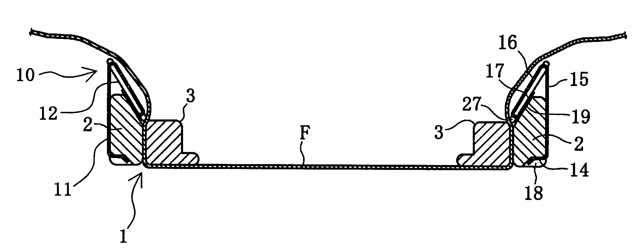 Clip for clamping cloth for use with embroidery frame