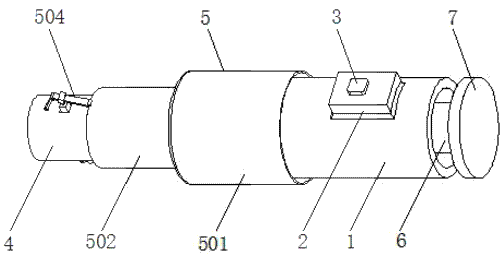 Metal post nail fixing device for department of prosthodontics