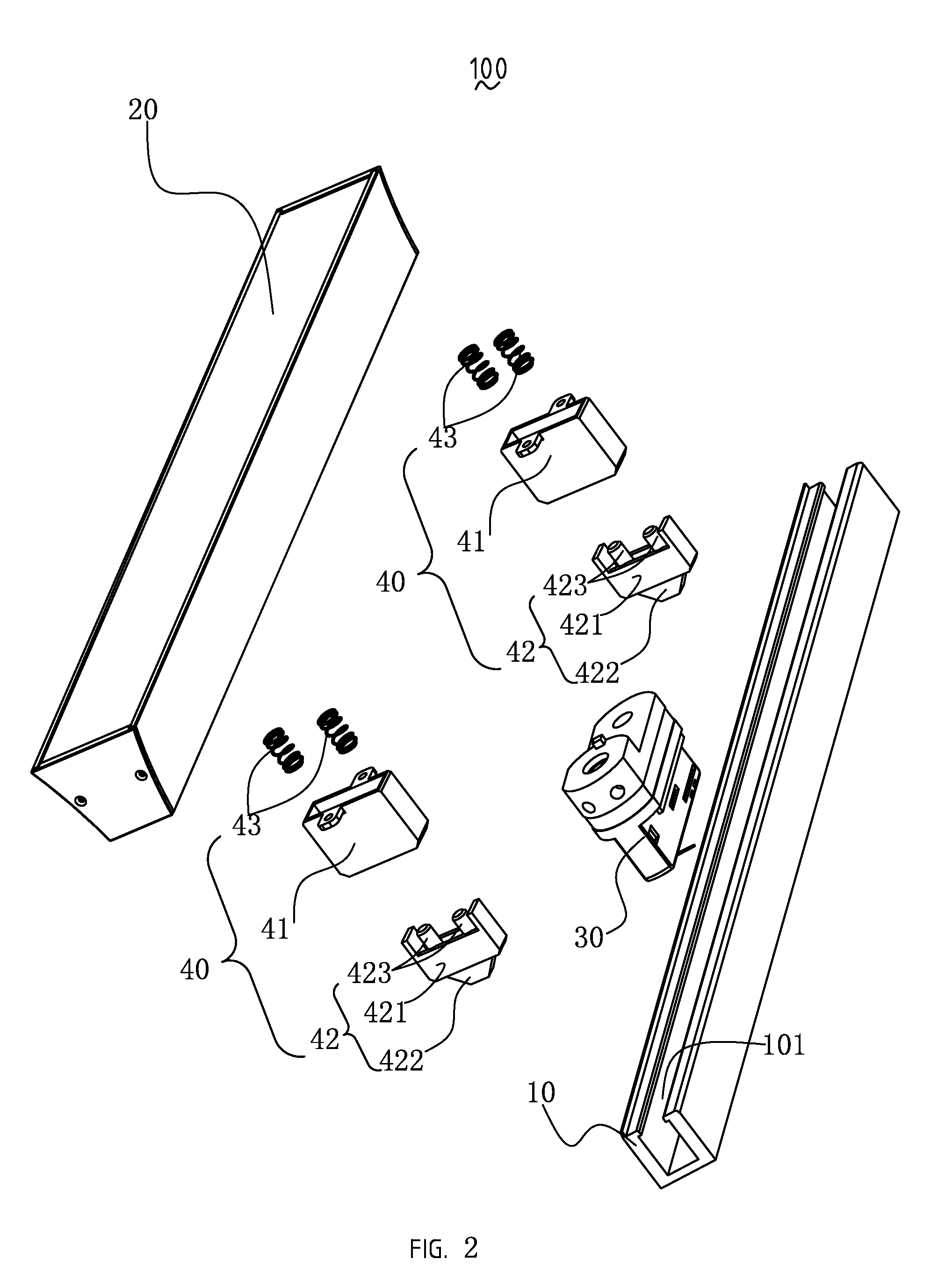 Bar-Typed Track LED Lamp