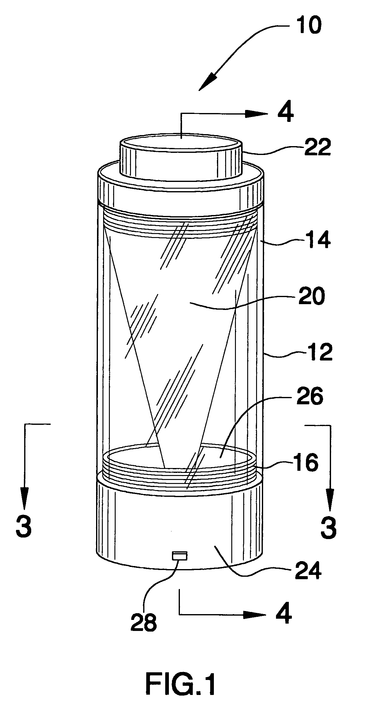 Insulated and luminescent drinking vessel