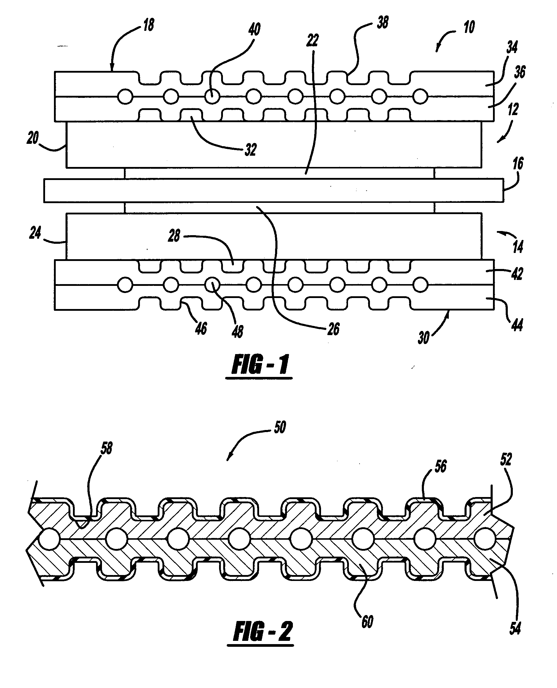 Method to make conductive hydrophilic fuel cell elements