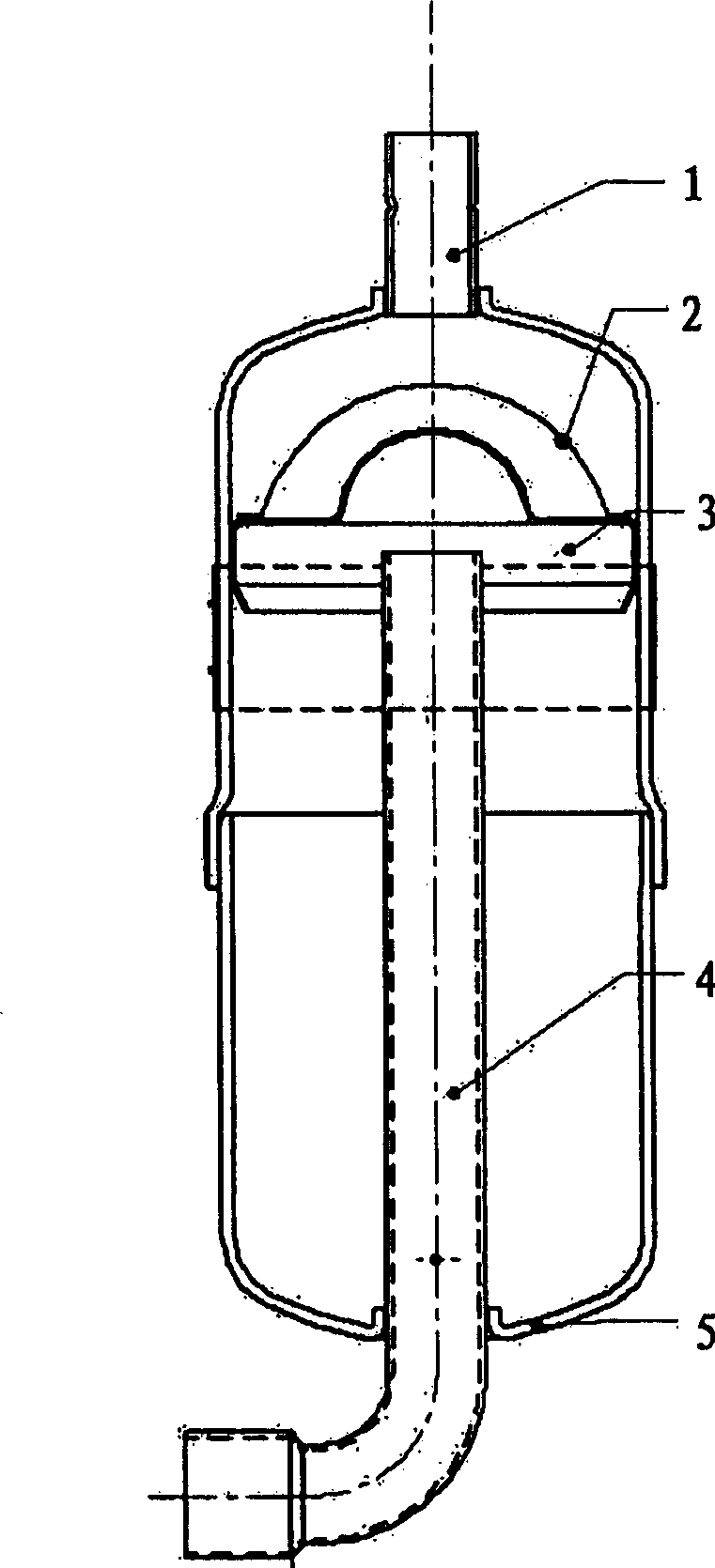 Floater type liquid container