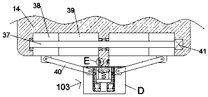 Anti-winding underwater sampler for quickly removing aquatic weeds