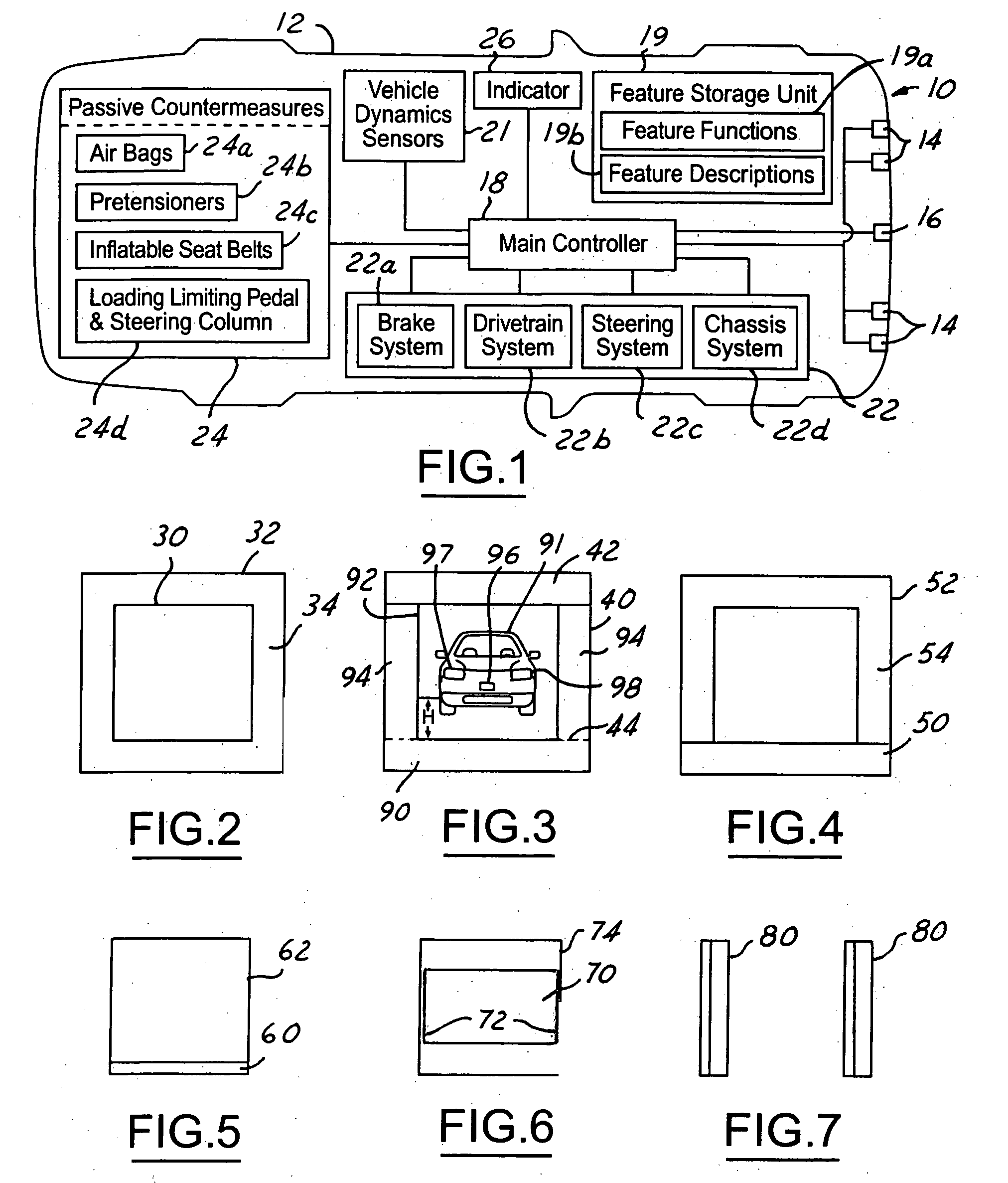 Object classification system for a vehicle