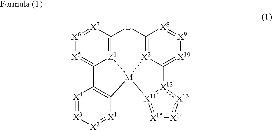 Organic electroluminescence device, novel platinum complex compound and novel compound capable of being a ligand thereof