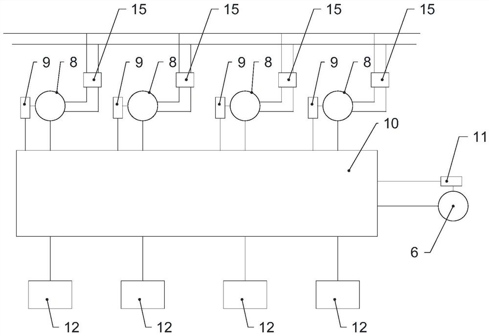 Constant draft rate unwinding method and device for passive unwinding warp beam