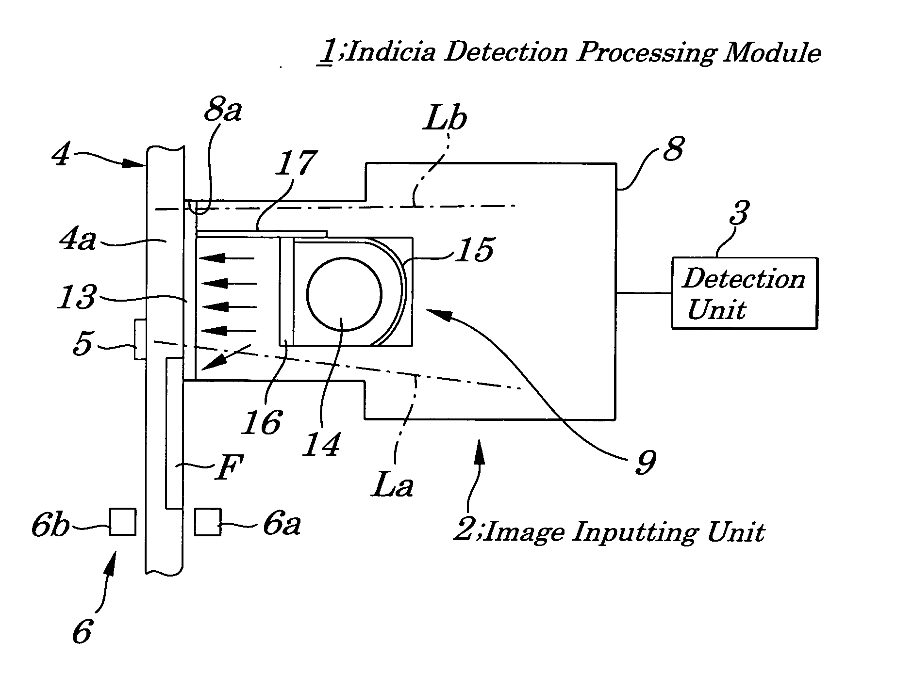 Image inputting device