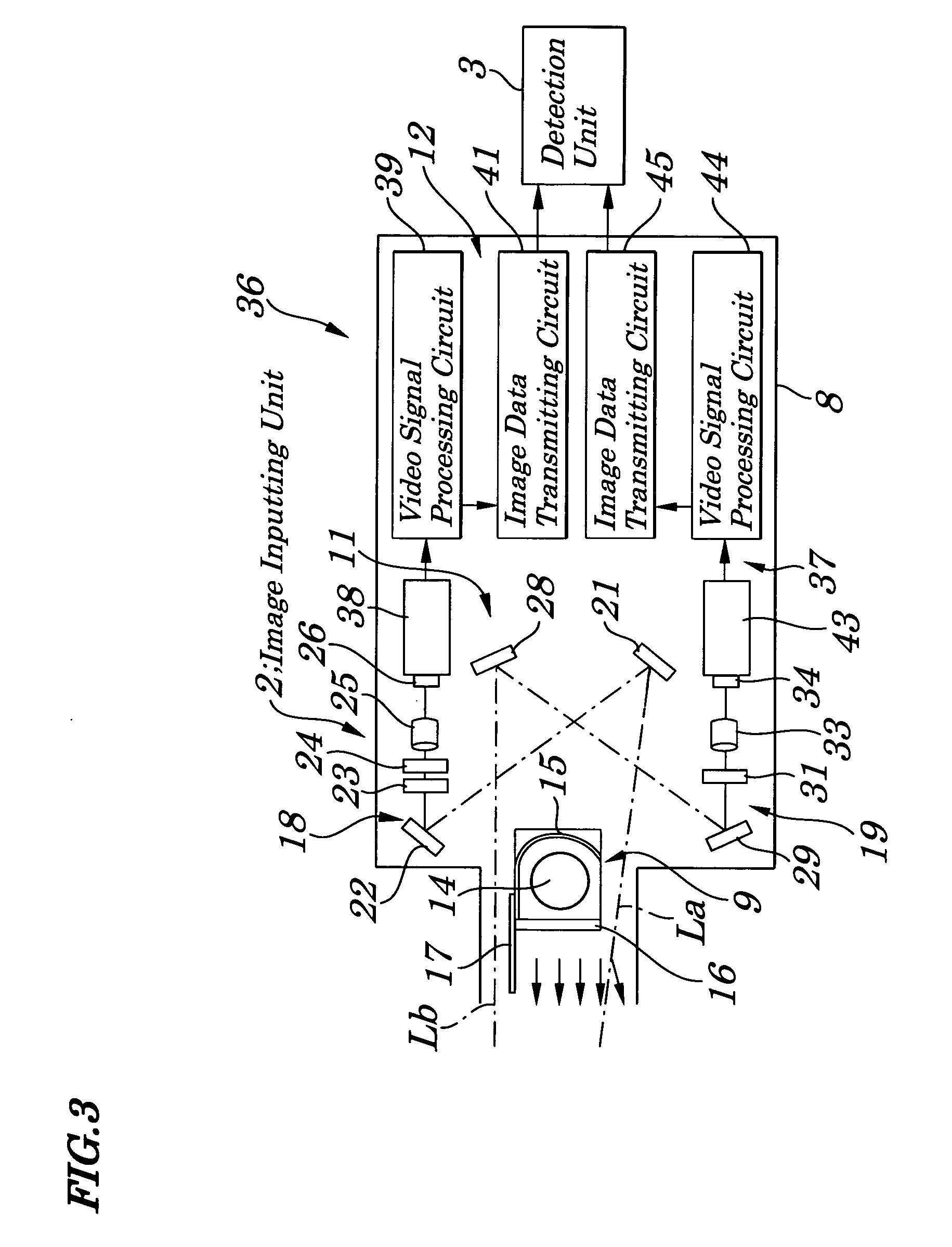 Image inputting device