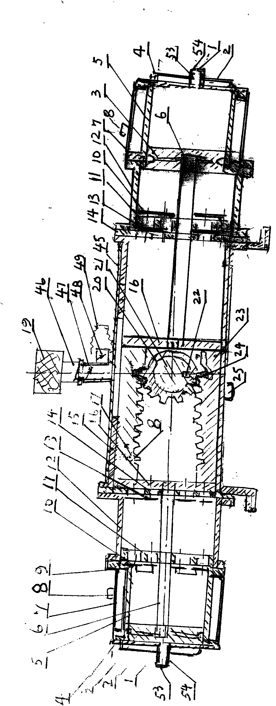 Multiple-energy source low-carbon energy-saving environment-friendly synchronous one-stroke opposite-explosion internal combustion engine