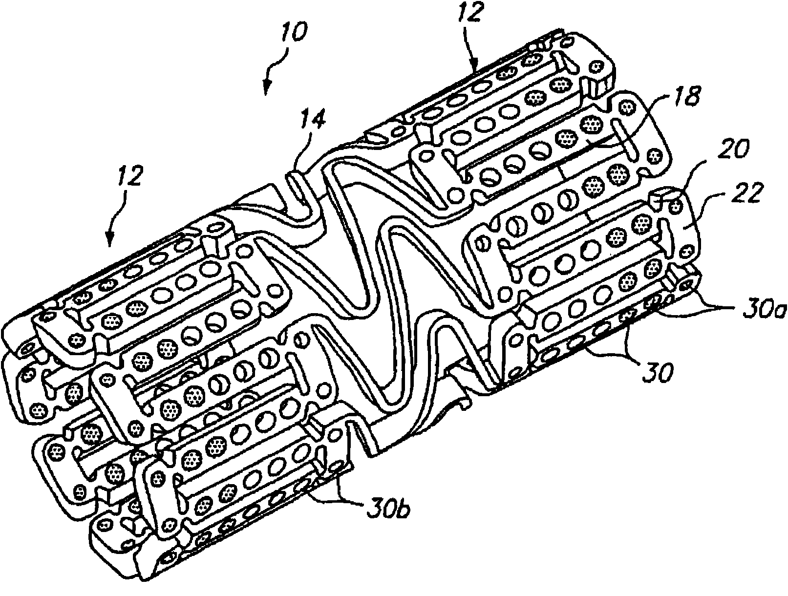 Reservoir eluting stent