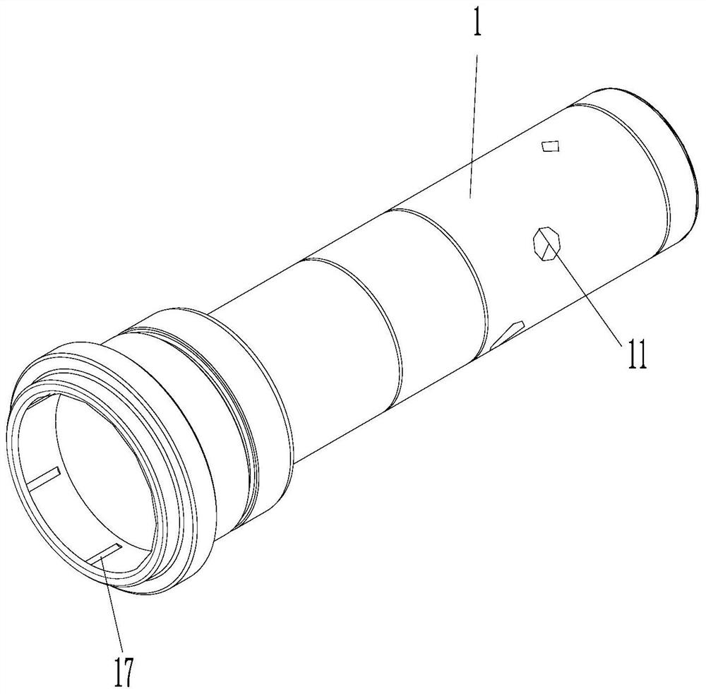 An impactor gas distribution device and a matching impactor