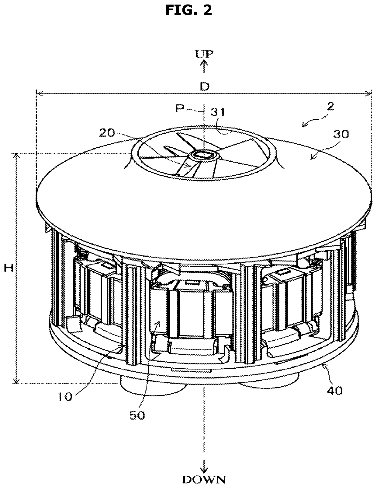 Drive motor and vacuum cleaner having the same