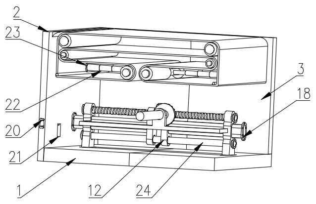 Connection robot with adjusting mechanism for automatic production and application of connection robot