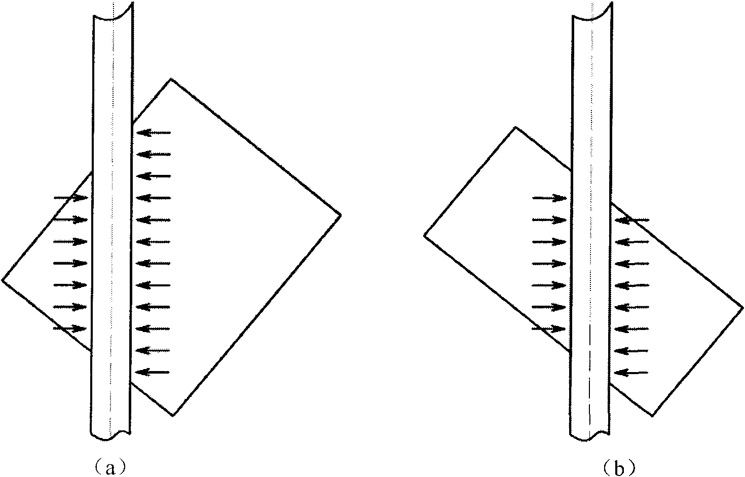 Real-time deviation correcting method for precise cutting process of diamond wire saw