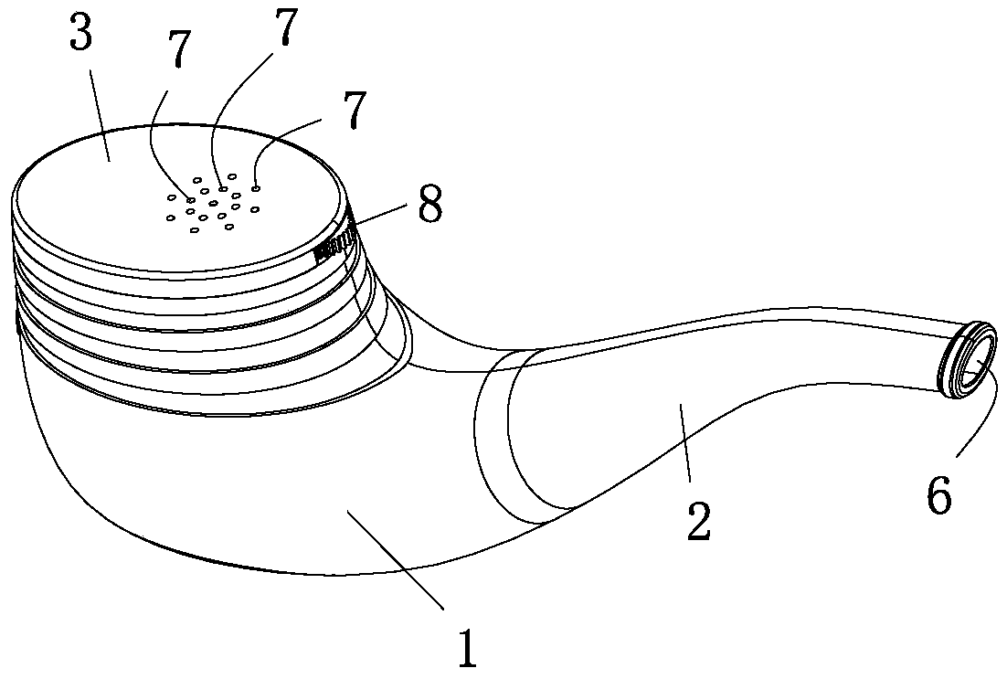 Electronic tobacco pipe