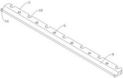 Powder laying device suitable for metal selective laser melting forming equipment