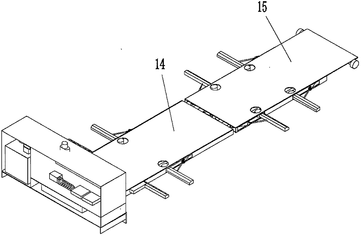 Parking robot based on hydraulic system