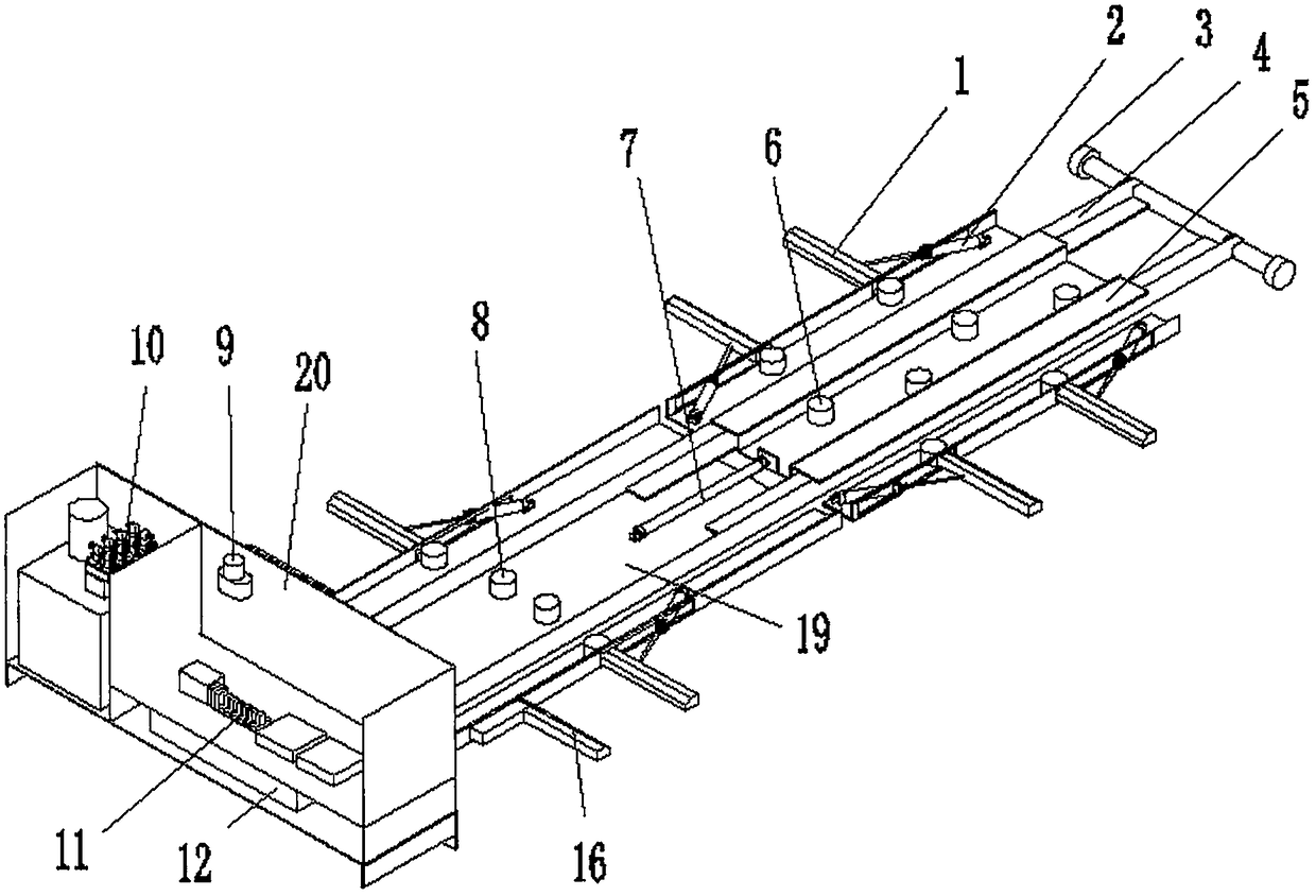 Parking robot based on hydraulic system