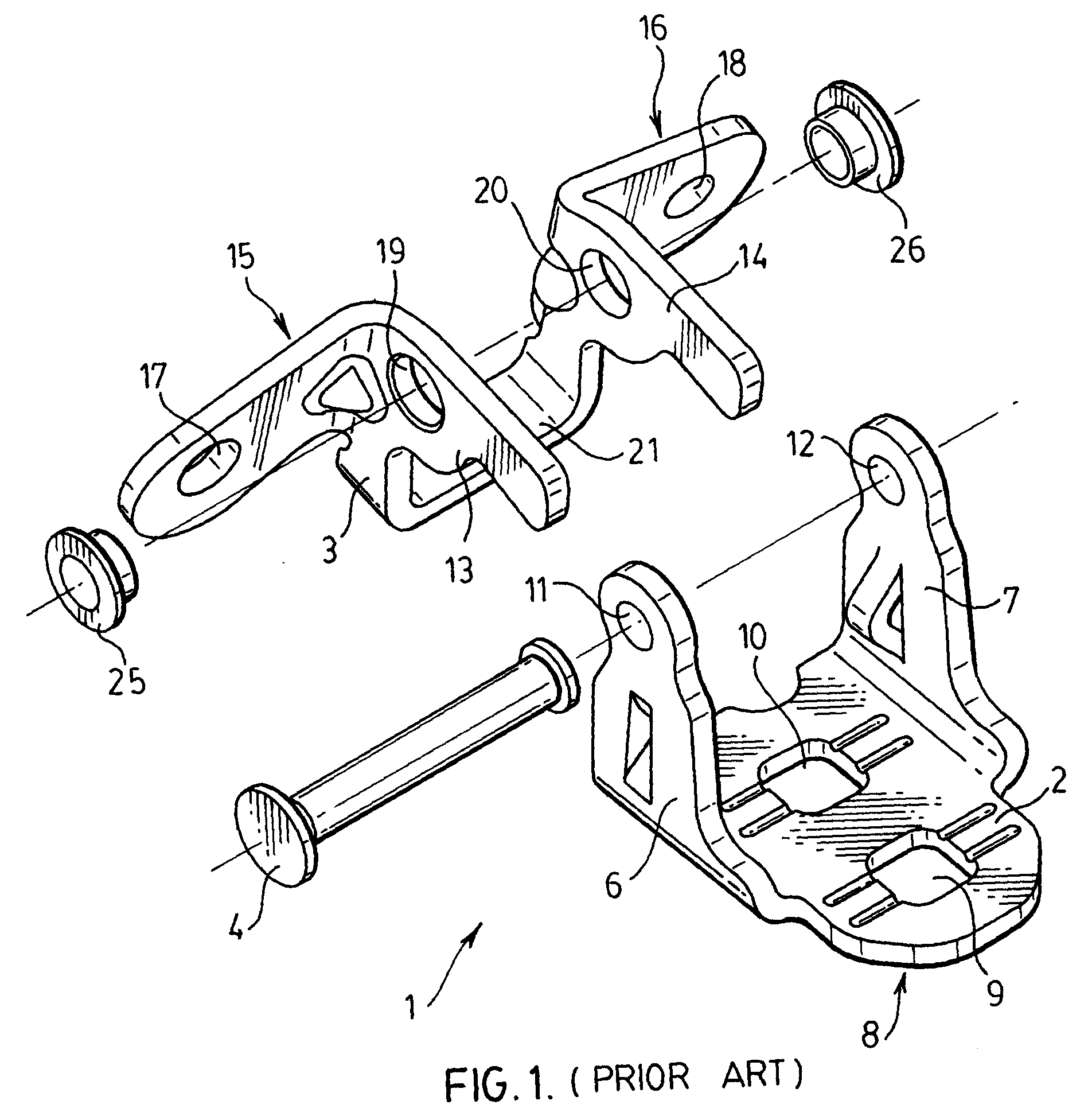 Multiple Piece Construction Automotive Door Hinge