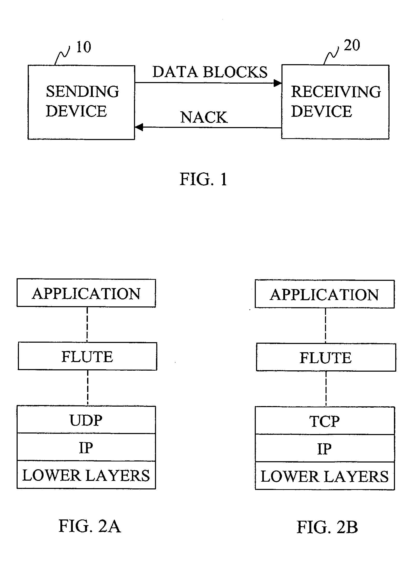 Identification and re-transmission of missing parts