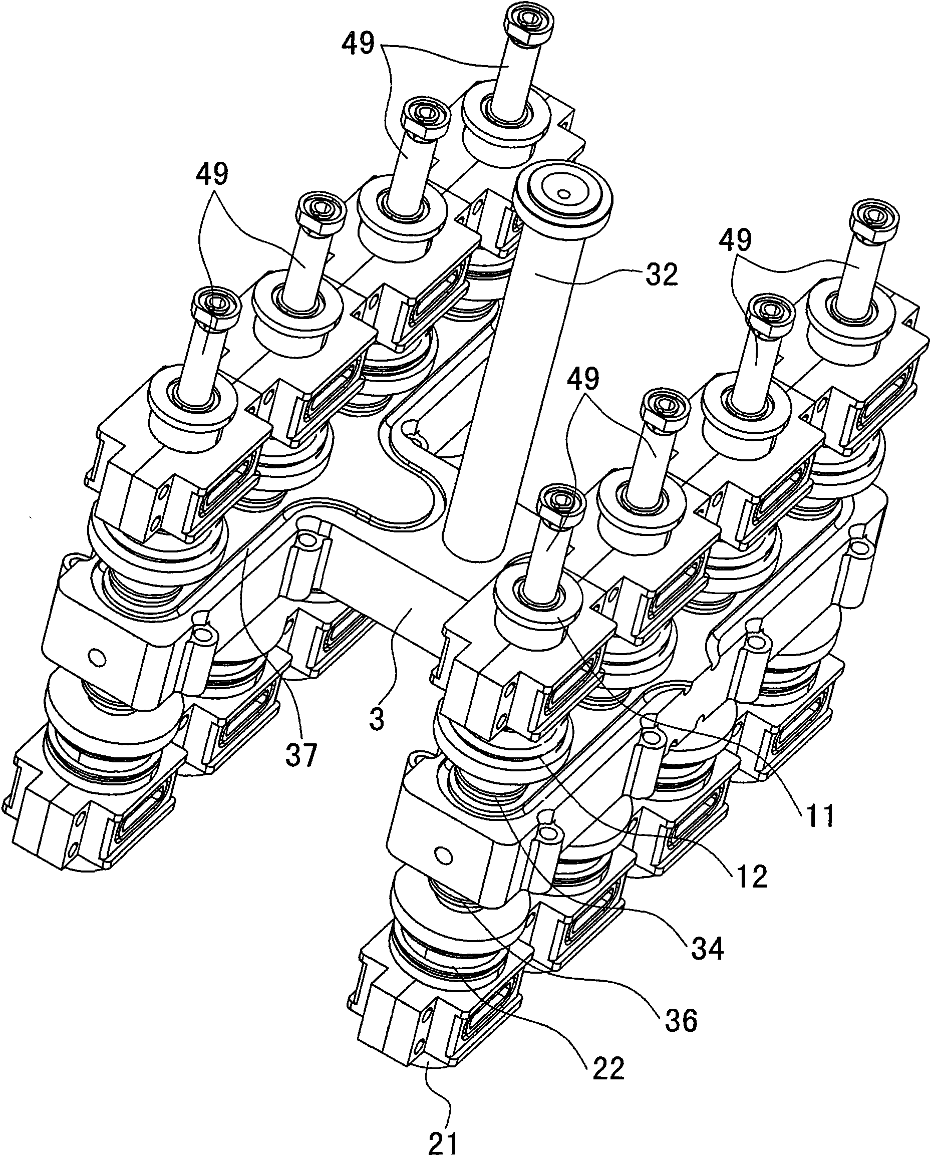 Double-layer injection mold