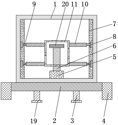 Hardware mold sales rack with movement adjusting function