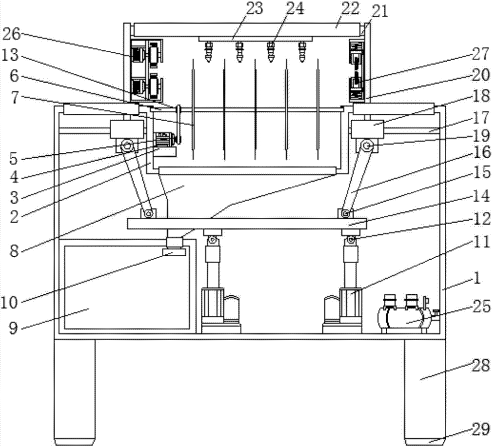 Safe, automatic and uniform board slitting device