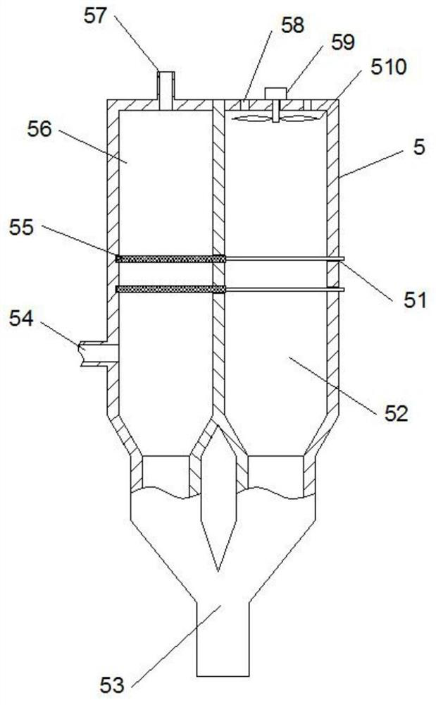 Dry slag discharge fluidized bed gasification reaction device