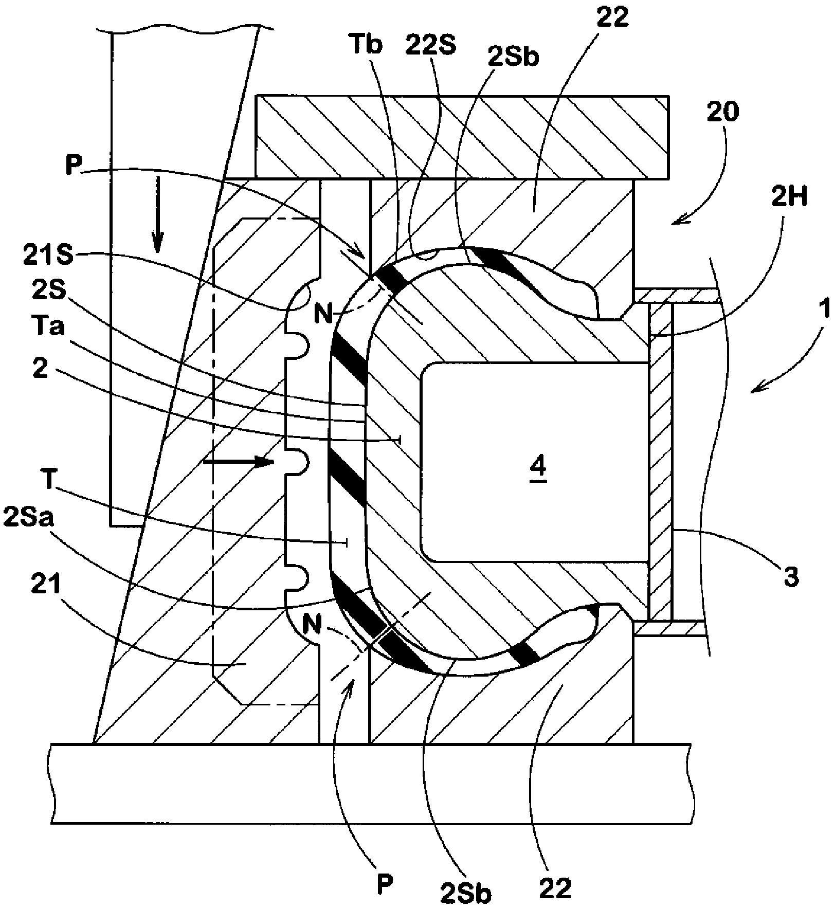 Rigid core for tire formation