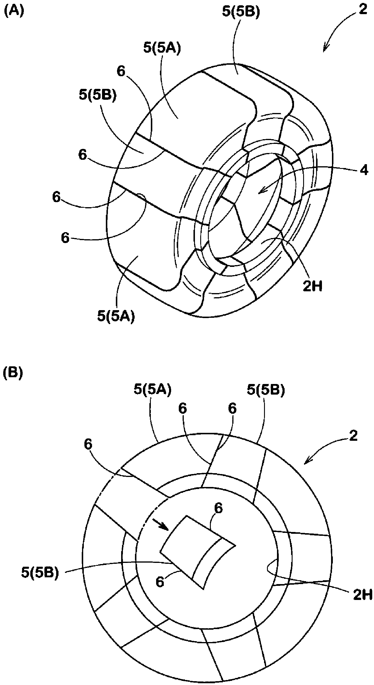 Rigid core for tire formation