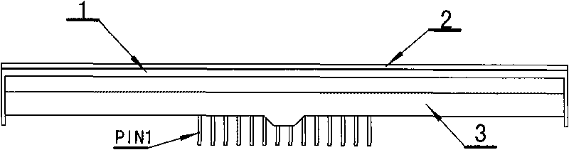 Gauge pointer and digital combined type LED (light emitting diode) display device special for electric exerciser