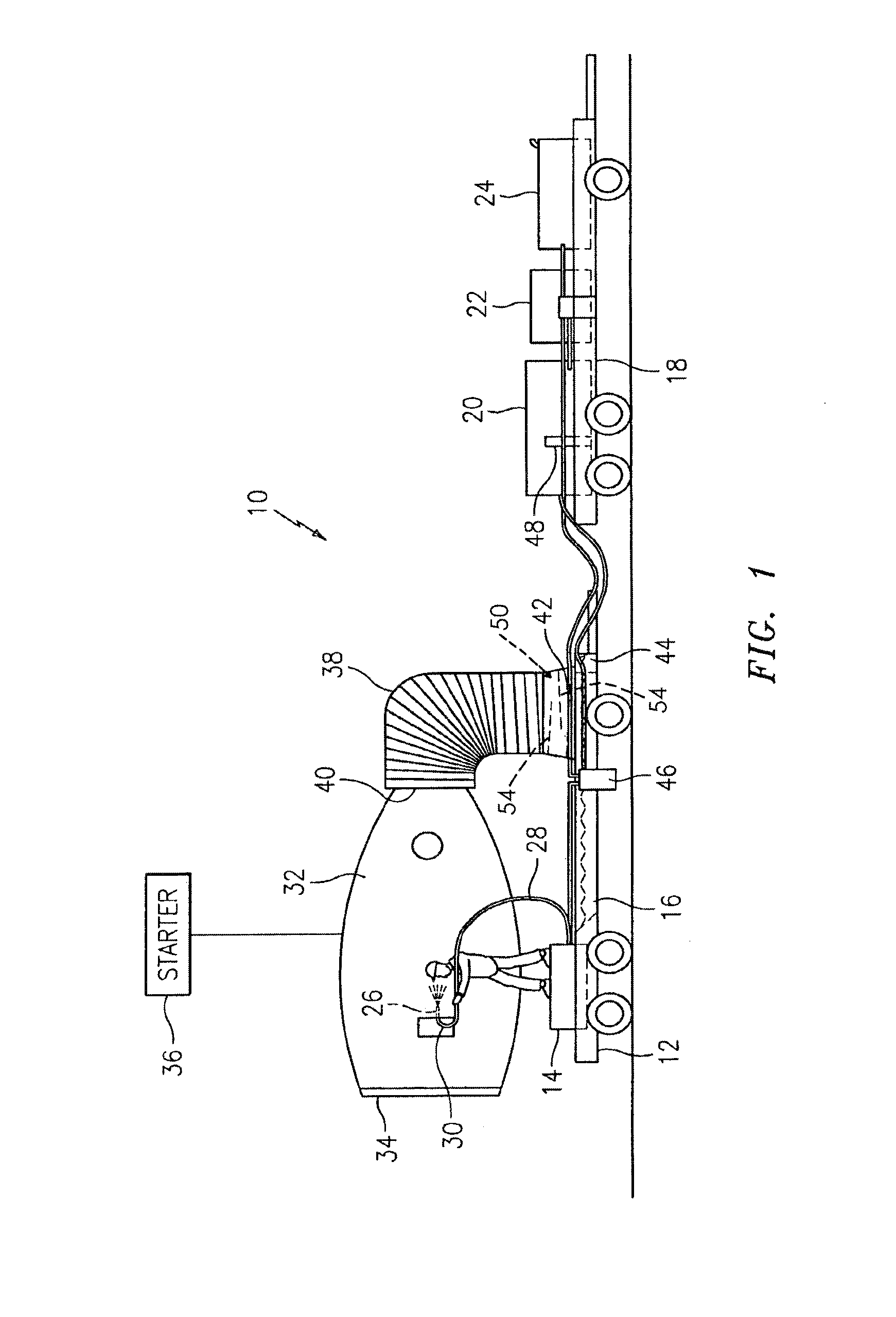 Mobile on-wing engine washing and water reclamation system