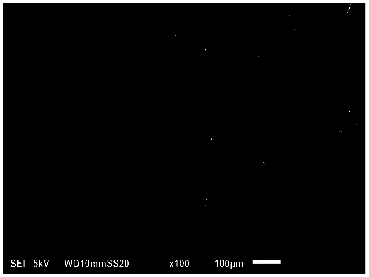 Rubber-mixed magnetic powder and preparation method thereof