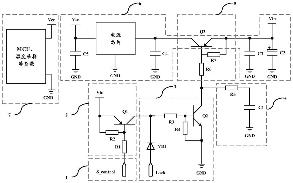 Circuit and method for reducing standby power consumption