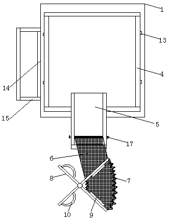 Pitaya picking device for planting industry