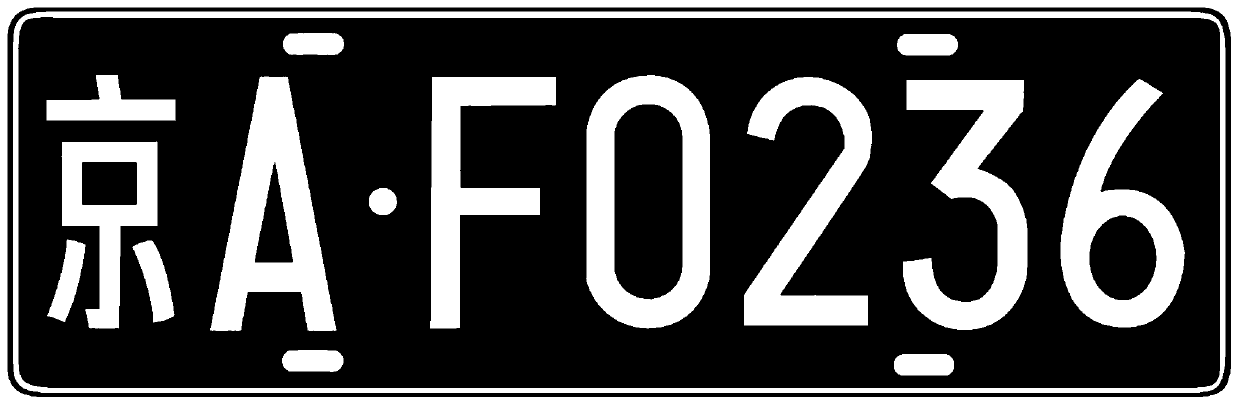 Intelligent transportation system based on invisible two-dimensional code license plate