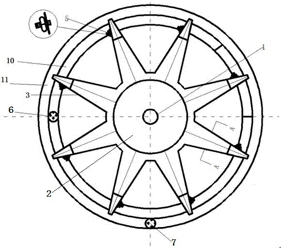 Tapered centrifugal beneficiation equipment