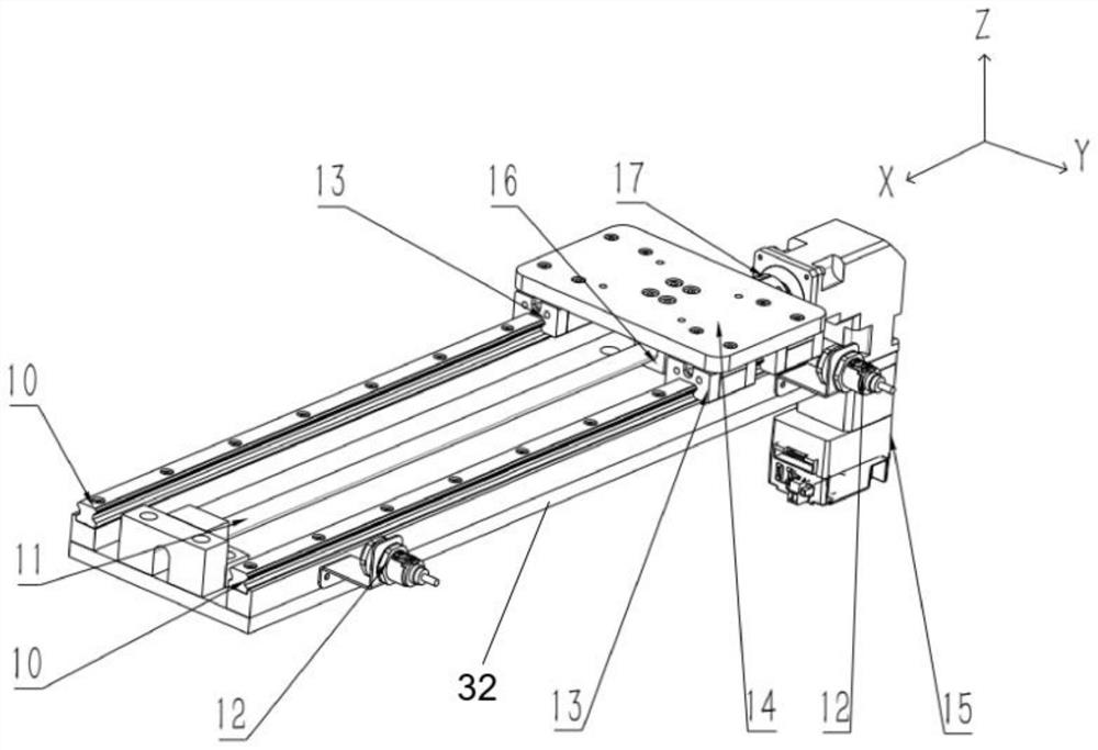 Adjustable flexible butt joint charging device and butt joint method thereof