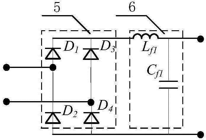 Isolated bridge type three-port DC converter