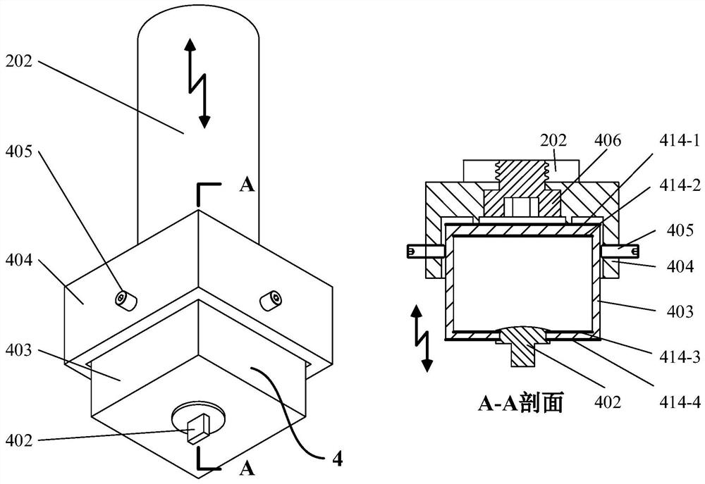 Method and device for modifying surfaces of inner wall and outer wall of cavity based on ultrasonic cavitation