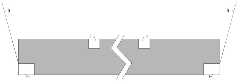 Extra-thick coal seam top coal caving working face roadway arrangement method