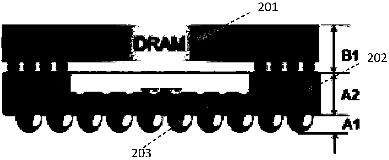 Three-dimensional fan-out type packaging structure and manufacturing method thereof