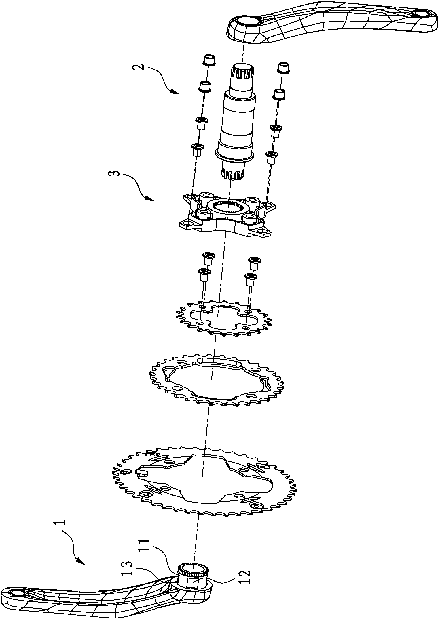 Measuring device for power of bicycle