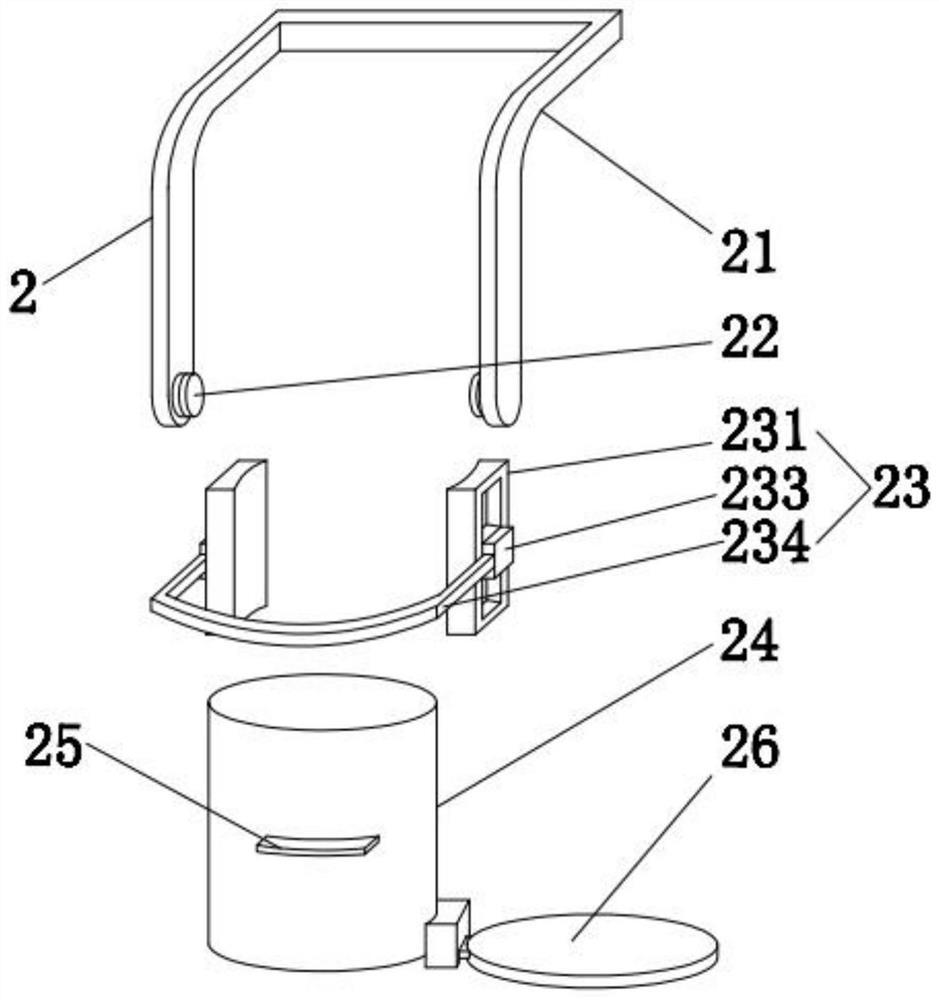 An adjustment structure of an ultrasonic probe rod of an extracorporeal lithotripter in the department of urology and its application method