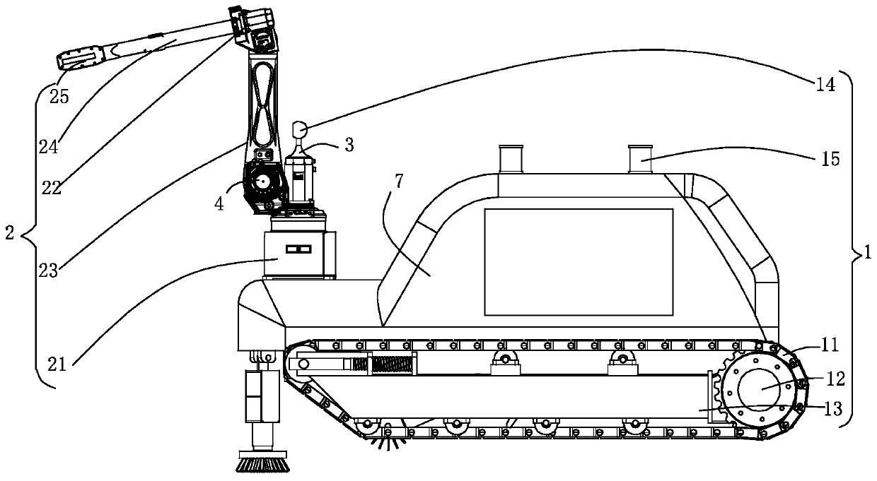 Novel autonomous multifunctional outdoor unmanned sweeper